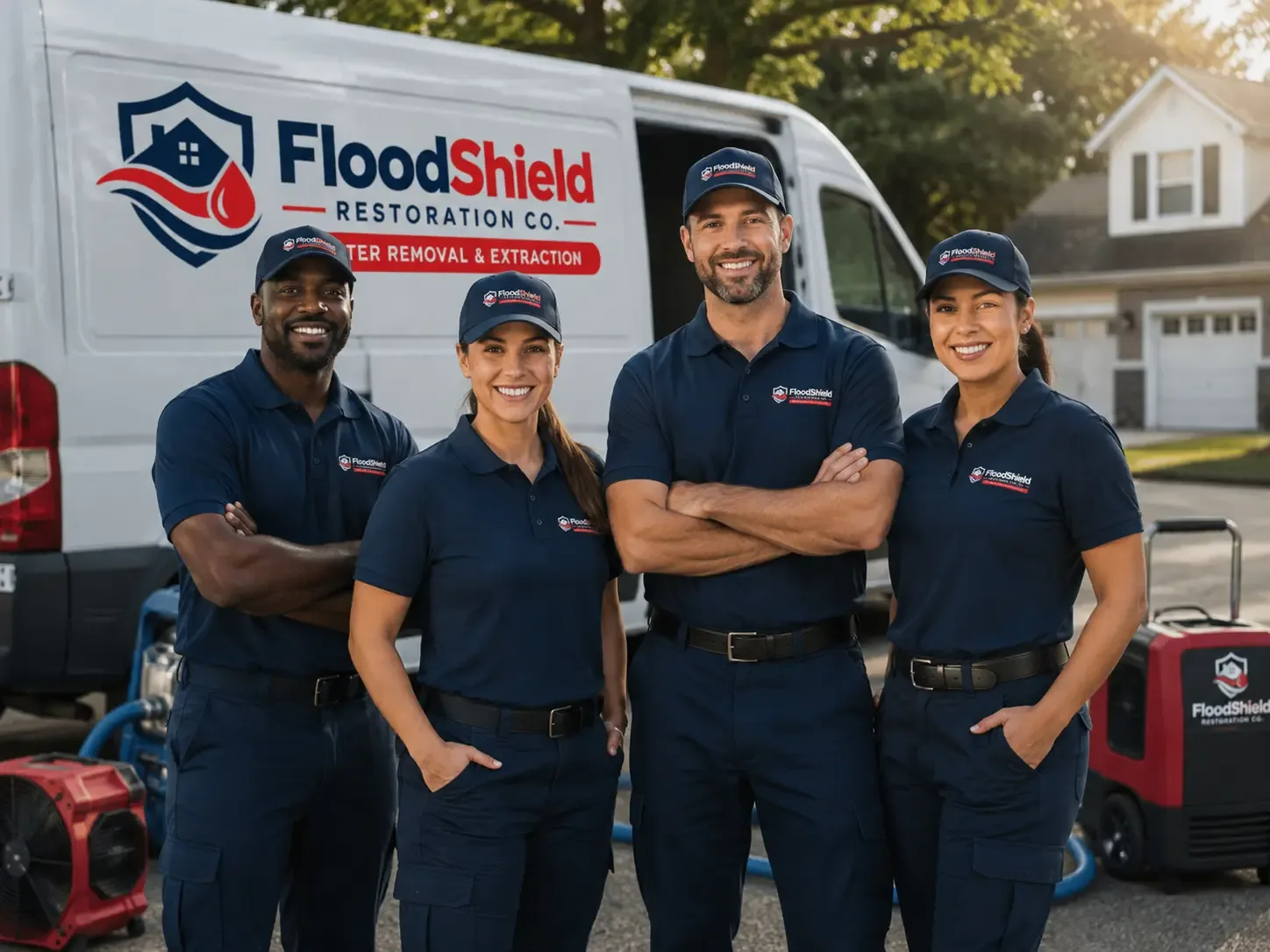 Flood Damage Restoration company in Pollocksville, NC